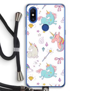 Fantasiewereld: Xiaomi Mi Mix 3 Transparant Hoesje met koord