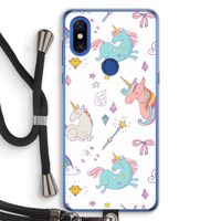 Fantasiewereld: Xiaomi Mi Mix 3 Transparant Hoesje met koord