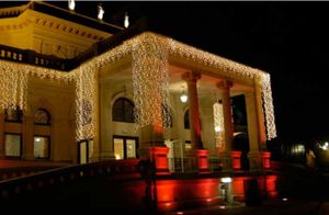 LED string PS230 6M 60 witte LEDs 3000K Warm wit + warm wit twinkel snoer zwart