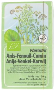 Floradix Anijs- Venkel- Karwij Thee 15 zakjes