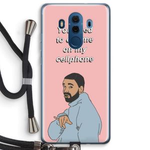 Hotline bling: Huawei Mate 10 Pro Transparant Hoesje met koord