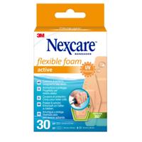 Wondpleister nexcare active flex foam 30st ass | 12 stuks