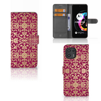 Wallet Case Motorola Edge 20 Lite Barok Pink - thumbnail