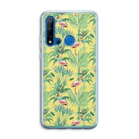 Flamingo party: Huawei P20 Lite (2019) Transparant Hoesje Flamingo party: Huawei P20 Lite (2019) Transparant Hoesje