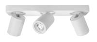 Highlight Triple IP44 opbouwspotOliver mat wit - S7439.00