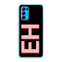Monogram: Oppo Find X3 Lite Transparant Hoesje