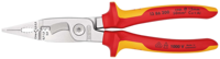 Knipex Elektro installatietang geïsoleerd | Meer-componentengrepen | VDE-getest | Verchroomd | Lengte 200 mm | Zelfbedieningskaart/blister - 13 86 200