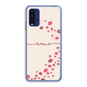 Kusjes: Xiaomi Redmi 9T Transparant Hoesje