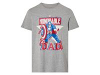 Heren T-shirt (Captain America, XL (56/58))