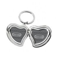 Edzard Sleutelhanger Hart 2x 3x3,5 cm - thumbnail