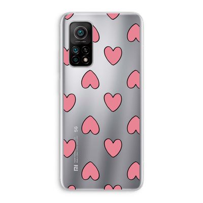 Ondersteboven verliefd: Xiaomi Mi 10T 5G Transparant Hoesje