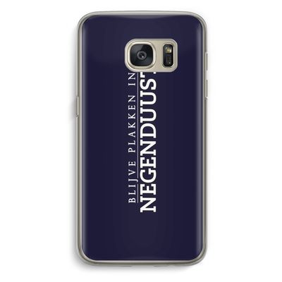 Blijve plakken in Negenduust: Samsung Galaxy S7 Transparant Hoesje