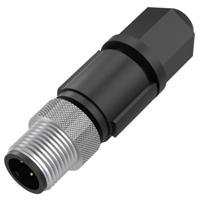 BALLUFF BCC08C0 Sensor/actuator connector, niet geassembleerd M12 x 1 Aantal polen (sensoren): 4 1 stuk(s)