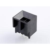 Molex 444320401 Male header, inbouw (standaard) Totaal aantal polen: 4 Rastermaat: 3 mm Inhoud: 1 stuk(s) Tray - thumbnail