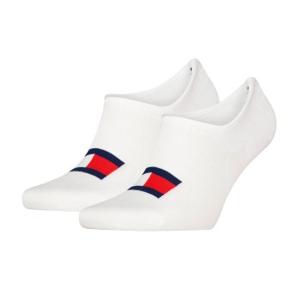 Tommy Uni TJ Flag Footie Socks 2 stuks