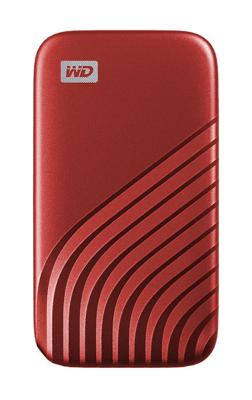 WD My Passport SSD 2TB rood