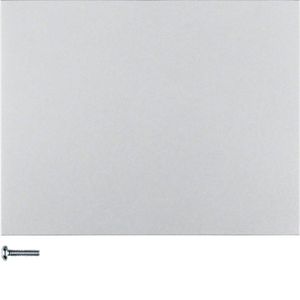 Berker Drukknop 1-voudig k.5 aluminium 85141177