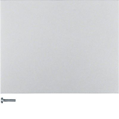 Berker Drukknop 1-voudig k.5 aluminium 85141177