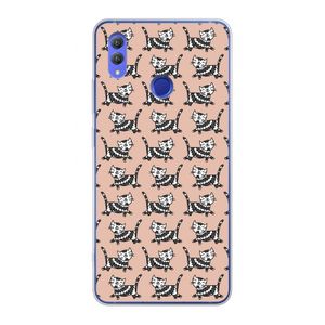 Zwarte poes: Honor Note 10 Transparant Hoesje