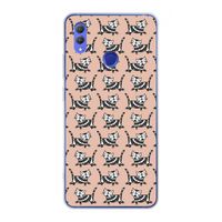 Zwarte poes: Honor Note 10 Transparant Hoesje Zwarte poes: Honor Note 10 Transparant Hoesje
