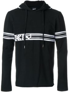 KTZ sweat à capuche imprimé - Noir