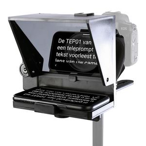 StudioKing Teleprompter Autocue TEP01 voor Smartphones en camera's