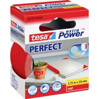 tesa PERFECT 56343-00038-03 Textieltape tesa extra Power Rood (l x b) 2.75 m x 38 mm 1 stuk(s)