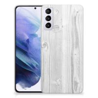 Samsung Galaxy S21 Plus | Bumper Hoesje | White Wood