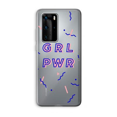 GRL PWR: Huawei P40 Pro Transparant Hoesje