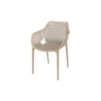 Madino Air stapelbare stoel - Taupe - thumbnail