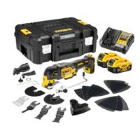 DeWALT DCS356P2 Accu Multitool 18V 5.0Ah + Accessoireset in TSTAK
