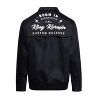 King Kerosin Born In Gabardine Jacket Black -M