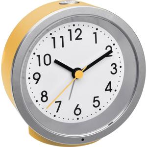 TFA Dostmann 60.1034.07 Kwarts Wekker Zonnegeel Alarmtijden 1