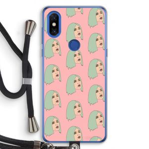 King Kylie: Xiaomi Mi Mix 3 Transparant Hoesje met koord