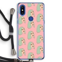 King Kylie: Xiaomi Mi Mix 3 Transparant Hoesje met koord