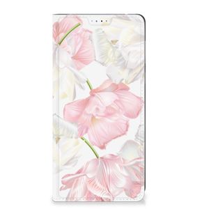 Motorola Edge 40 Smart Cover Lovely Flowers