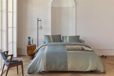 Kardol Kardol by Beddinghouse Dekbedovertrek Sloane Square - Blauw Grijs 240x200/220 cm