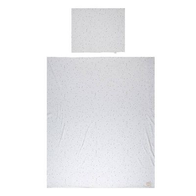 Little Indians Katoen (biologisch) peuter dekbedovertrek dots Cloud Dancer (dekbedovertrek 120x150 cm) Little Indians Katoen (biologisch) peuter dekbedovertrek dots Cloud Dancer (dekbedovertrek 120x150 cm)