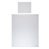 Little Indians Katoen (biologisch) peuter dekbedovertrek dots Cloud Dancer (dekbedovertrek 120x150 cm) - thumbnail