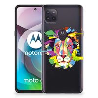 Motorola Moto G 5G Telefoonhoesje met Naam Lion Color