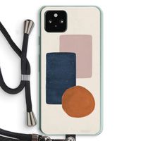 Geo #3: Pixel 5a 5G Transparant Hoesje met koord