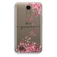 Hartjes en kusjes: LG K10 (2017) Transparant Hoesje