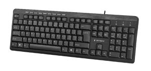 Gembird KB-UM-106 toetsenbord USB QWERTY Amerikaans Engels Zwart
