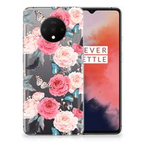 OnePlus 7T TPU Case Butterfly Roses - thumbnail