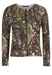 Betty Barclay - Bruin  Collection Vest paisley - Maat 38