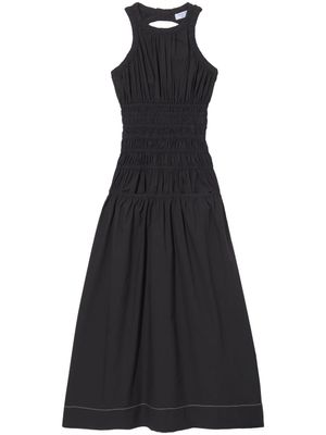 Proenza Schouler White Label robe trapèze à fronces - Noir
