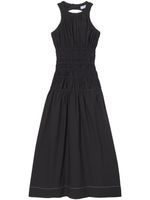 Proenza Schouler White Label robe trapèze à fronces - Noir