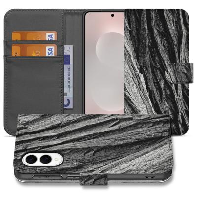 Book Style Case Samsung Galaxy S25 Edge Boomschors Grijs Book Style Case Samsung Galaxy S25 Edge Boomschors Grijs