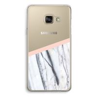 A touch of peach: Samsung A3 (2017) Transparant Hoesje