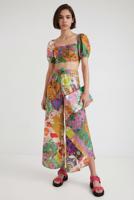 Broek met splitten M. Christian Lacroix - MATERIAL FINISHES - M